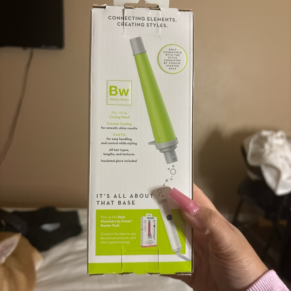 Biosilk Vibrant Green Curling Wand